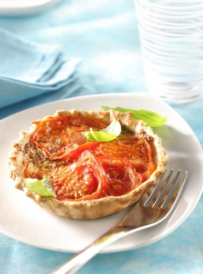 Tarte tomate moutarde
