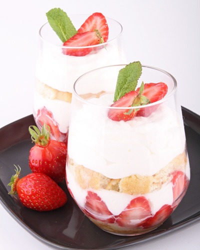 Verrine fraise
