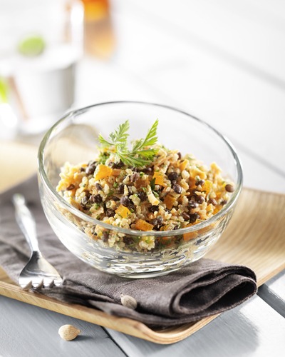 Verrine Sans Gluten Quinoa Et Lentilles Aux Carottes