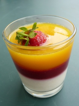 Panna Cotta Coco Aux Fruits