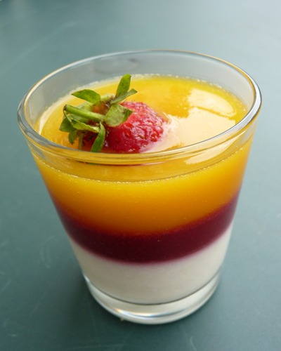 Panna Cotta Coco Aux Fruits