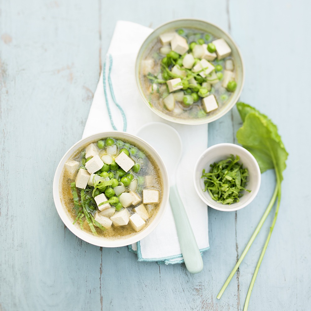 Soupe miso de tous les jours - L'Herboriste, cuisine végétale