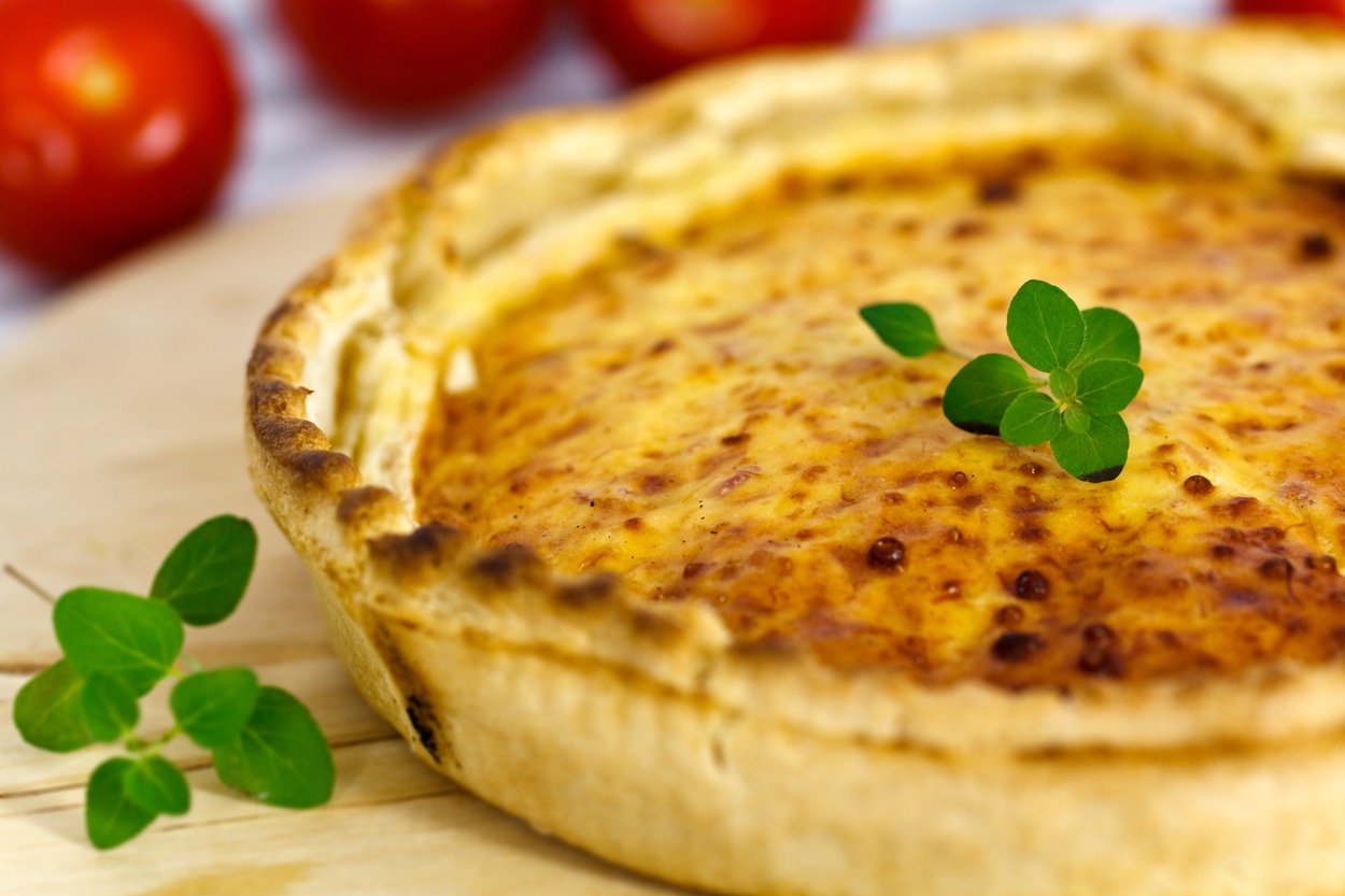 Quiche lorraine sans œuf Recette Sans Lait et Végétarienne avec de l