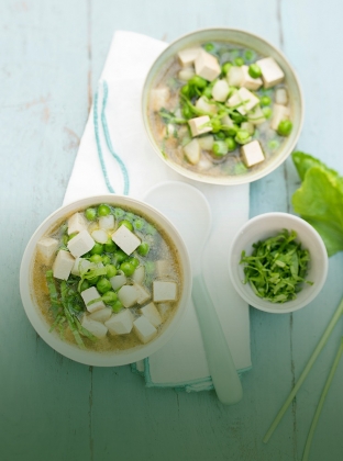 Soupe Miso + dégradé