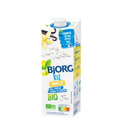 Lait végétal riz vanille