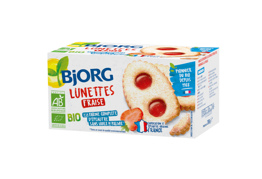 Biscuits Lunettes A La Fraise 0g Bjorg Biscuits Lunettes A La Fraise 0g Bjorg
