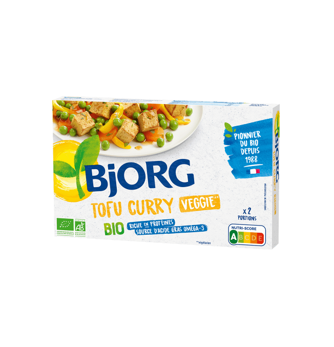 Tofu curry veggie