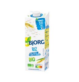 Lait végétal riz bio