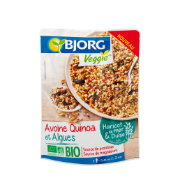 Avoine quinoa et algues