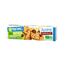 Biscuit avoine chocolat bio