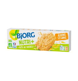 Biscuit Nutri+ Avoine Sésame - Bjorg
