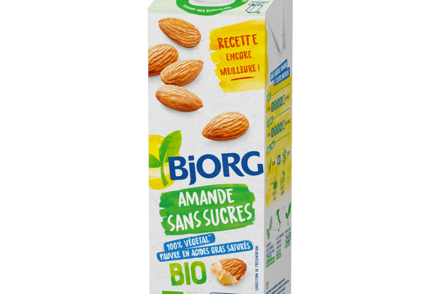 Lait d'amande sans sucres bio - Bjorg