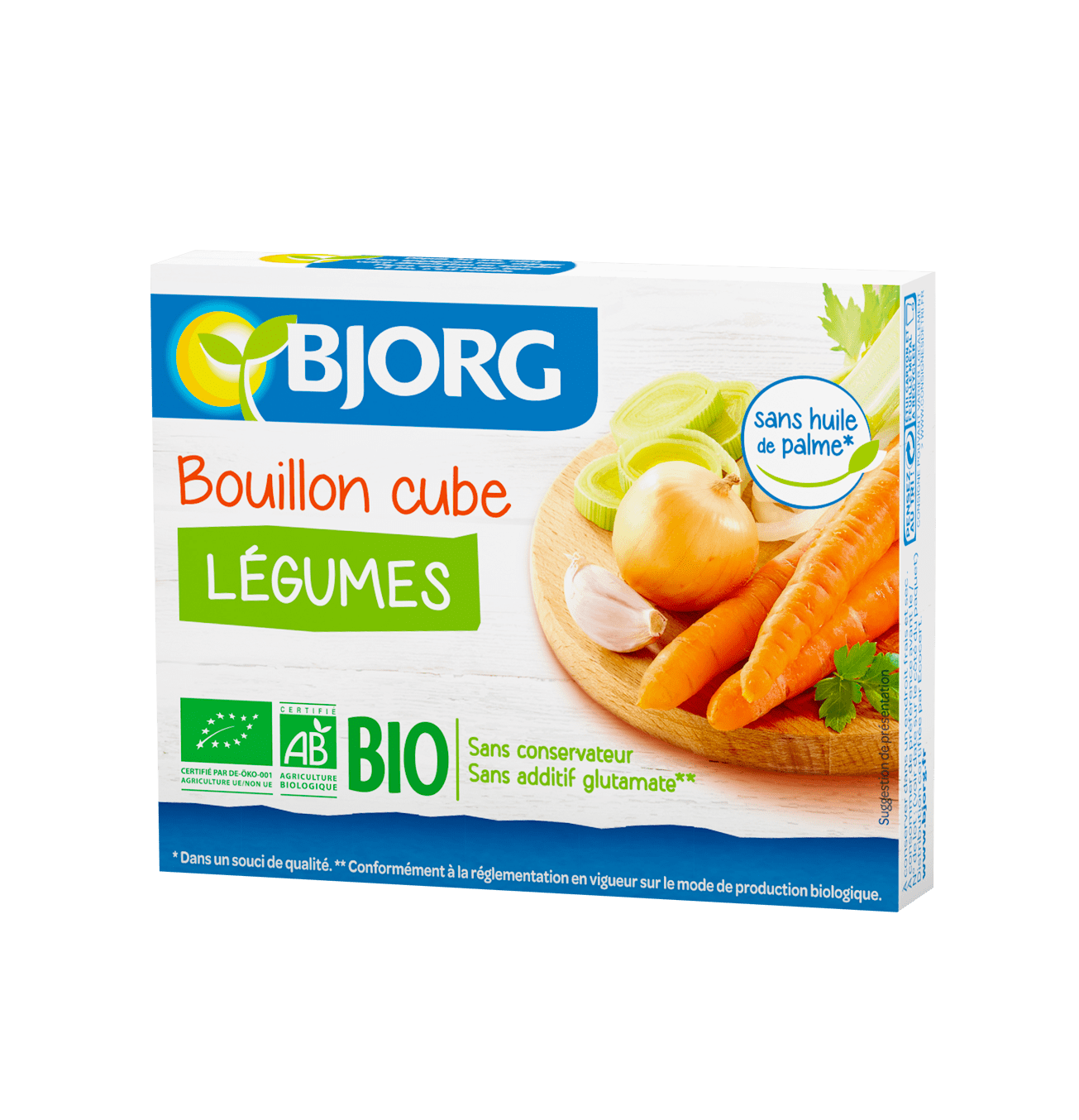 Bouillon cube légumes 72g