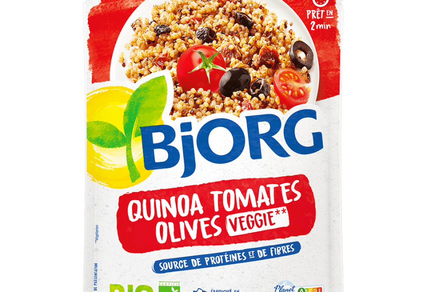 Quinoa soja tomate et olive - Cereal bio - 220 g