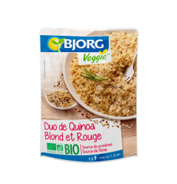 Duo de quinoa blond et rouge
