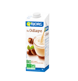 Lait végétal riz châtaigne