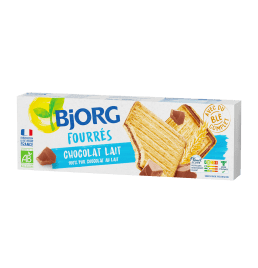 fourré chocolat lait 225g