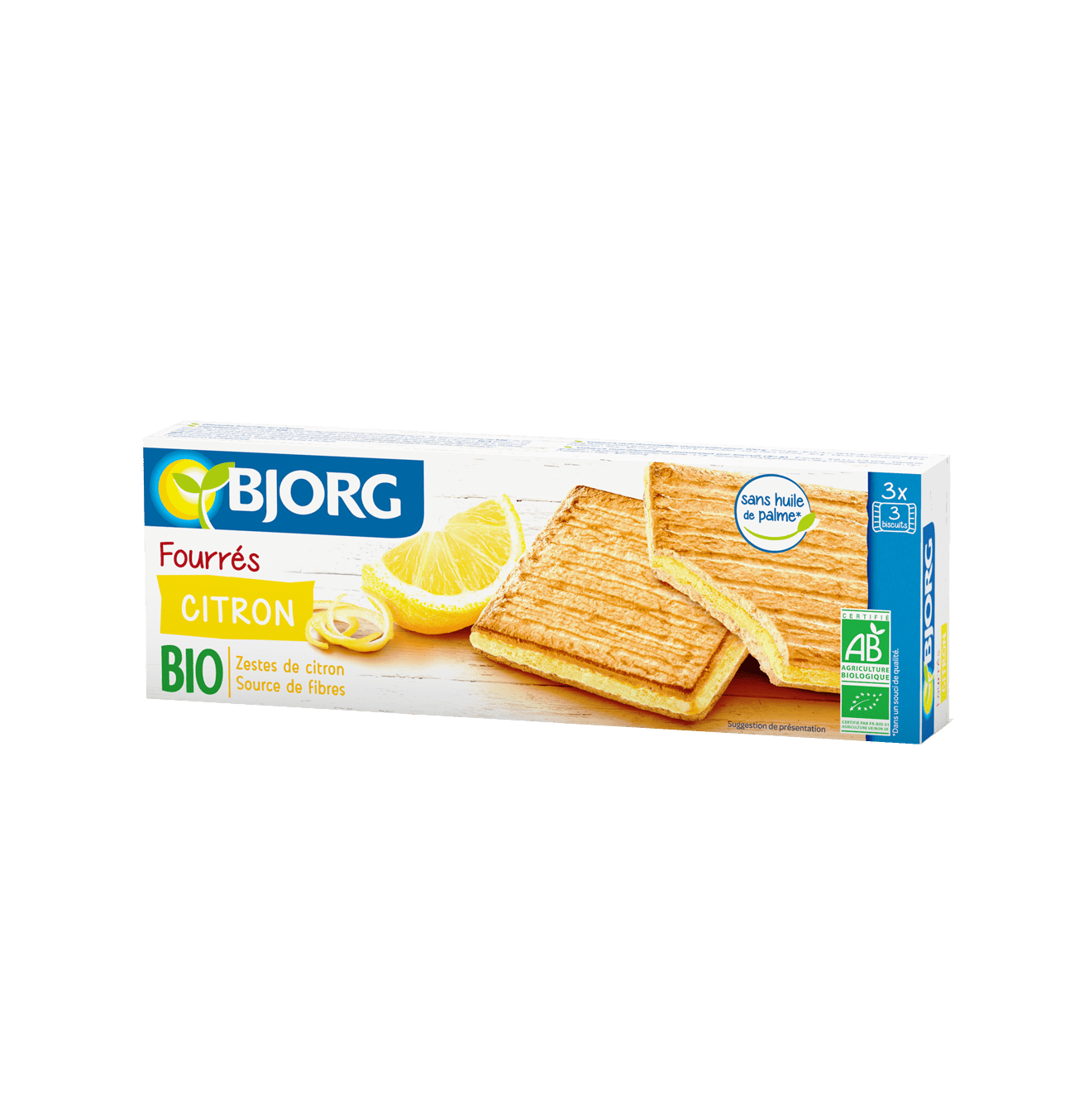 Biscuits Biscuits Fourres Citron 225g Bjorg Biscuits Biscuits Fourres Citron 225g Bjorg
