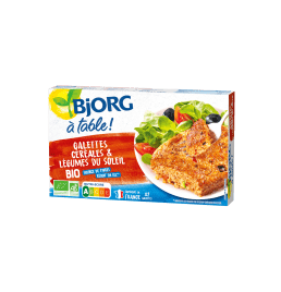 Galettes céréales et légumes du soleil Bjorg