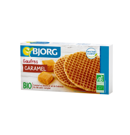 Gaufre caramel bio