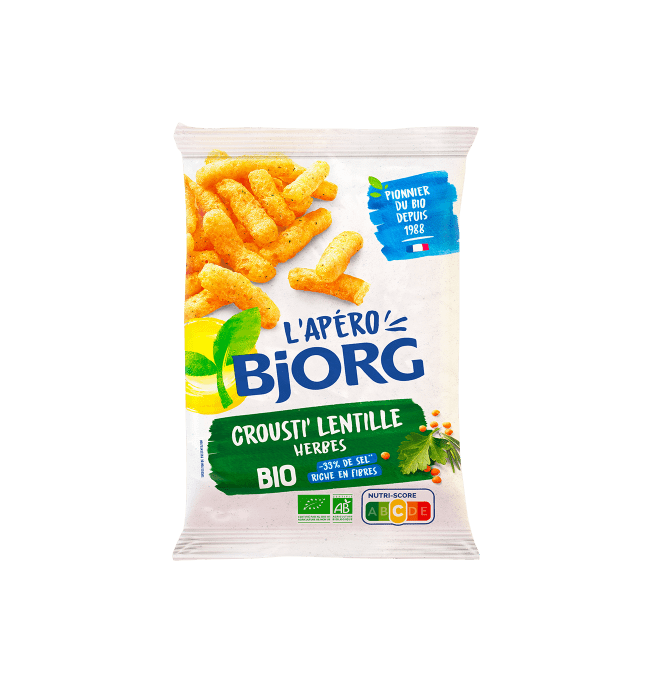 Croustillassions lentille herbes