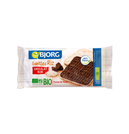 Galette riz chocolat noir