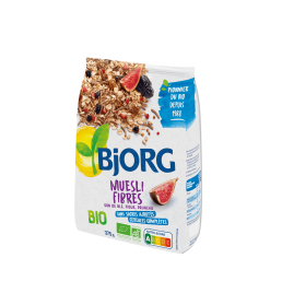 Muesli proteines et fruits rouges bio - Bjorg