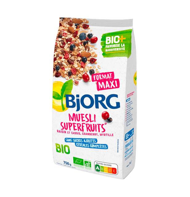 Céréales Muesli Superfruits 750g