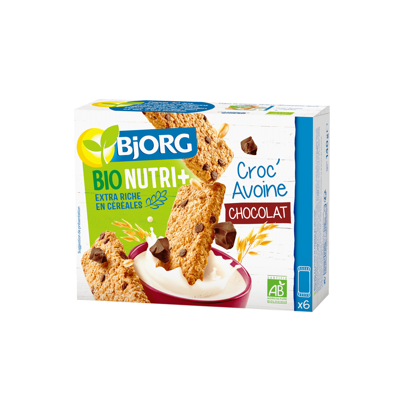 Nutri+CrocAvoineChoco Croc avoine chocolat
