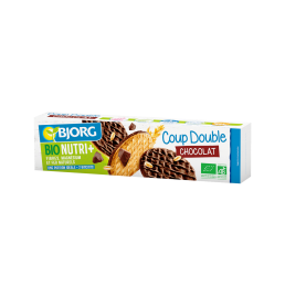 Organic chocolate shortbread
