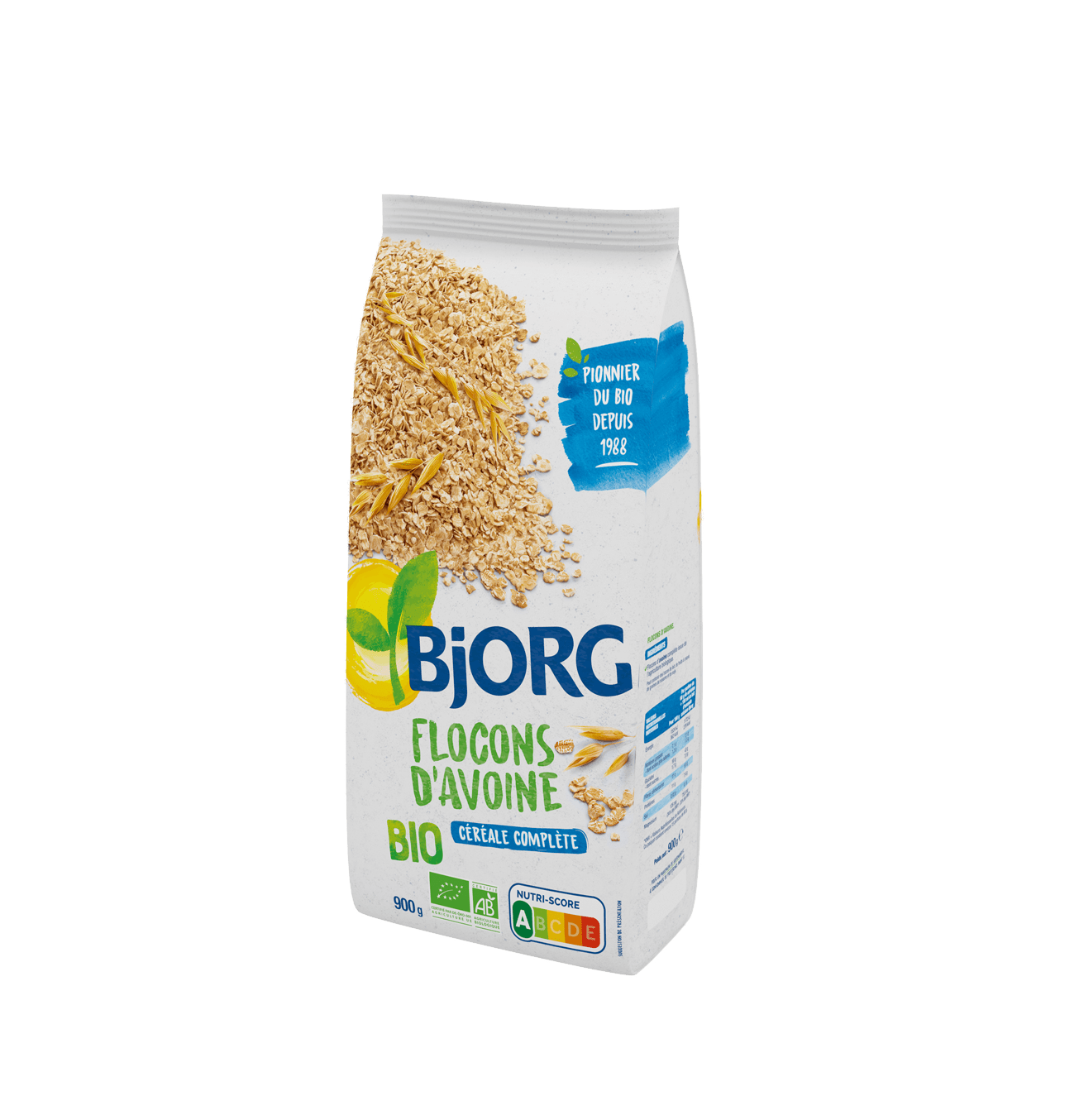 Packaging-900 Flocons d'avoine bio
