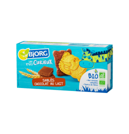 Sablé chocolat au lait bio