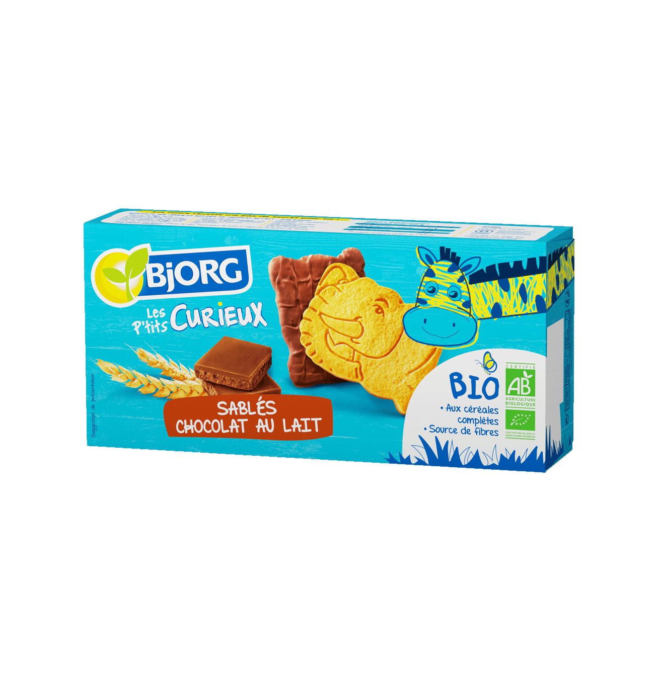 Packaging-Sablé Sablé chocolat au lait bio
