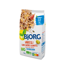 Muesli bio sans sucre ajouté