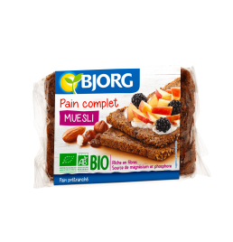 Pain complet muesli bio