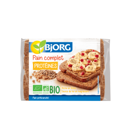 Pain complet protéines bio