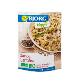 Quinoa lentilles