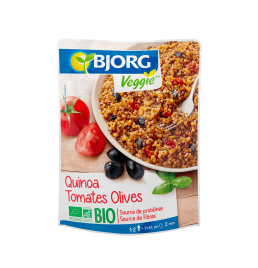 Quinoa tomates olives