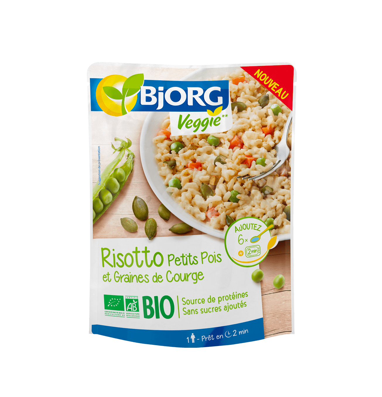 Risotto-petits-pois-et-graines-de-courge1305 × 1354-min Risotto petits pois bio