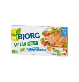 Seitan veggie de la gamme Épicerie Bjorg