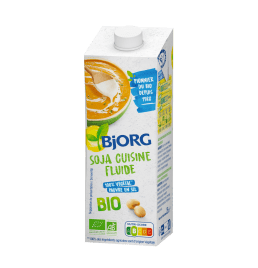Soja cuisine fluide de la gamme Aides Culinaires Bjorg