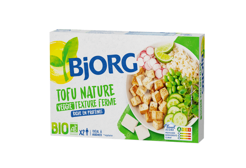 Tofu nature ferme 2x200g - Bjorg
