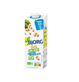 Lait de soja sans sucre