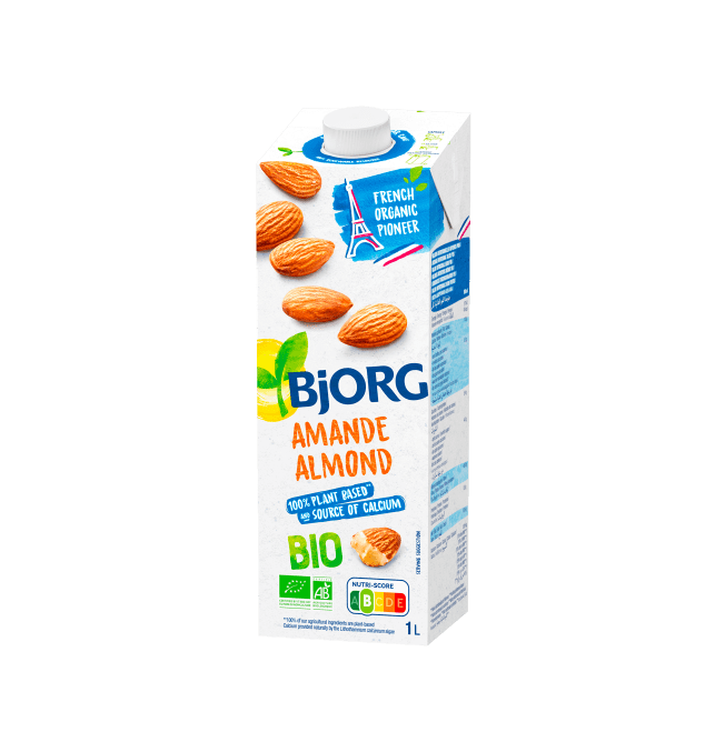 Organic almond milk 1L