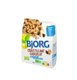 Céréales Croustillant Chocolat Noir Bjorg