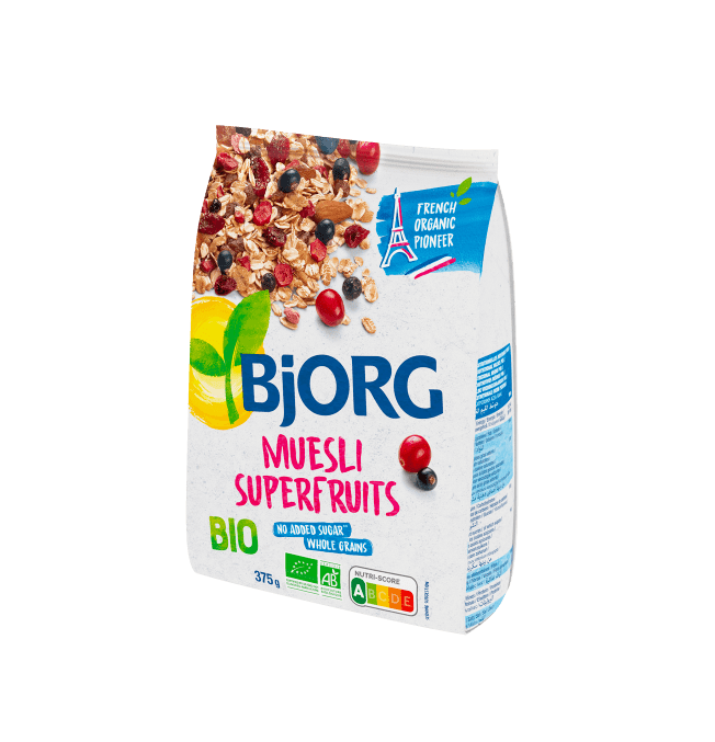 Superfruit muesli cereals 375g