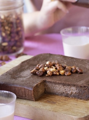 Gâteau chocolat et tofu soyeux
